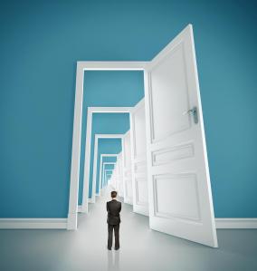 open doors
