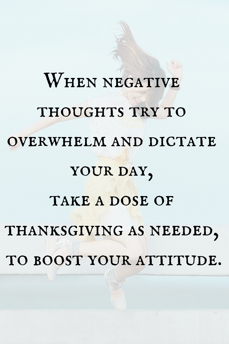 Remedy for negativity